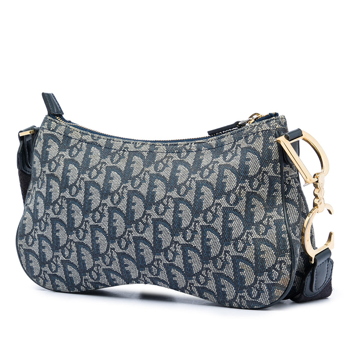 Dior Diorissimo Trotter Toile Double Saddle Sac porté croisé