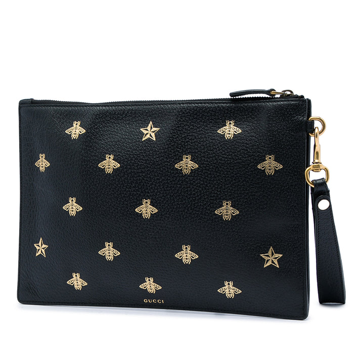 Gucci Cuir de veau Bee Star Pochette