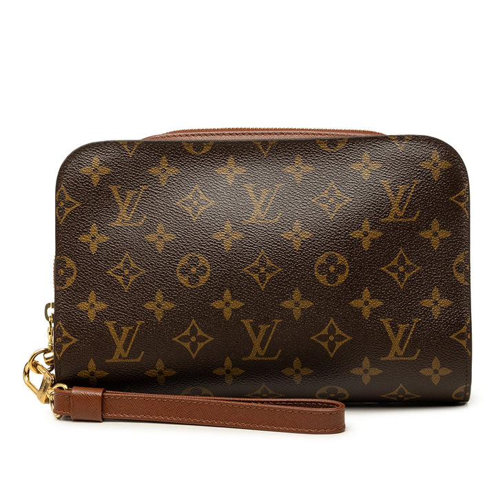 Louis Vuitton Pochette Orsay Monogram Marron – vue principale – GABY PARIS