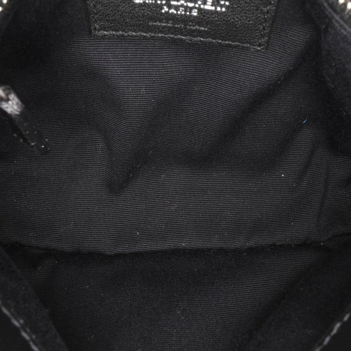 Saint Laurent Toy Matelasse Cotton Bandana Print Monogram LouLou Sac porté croisé