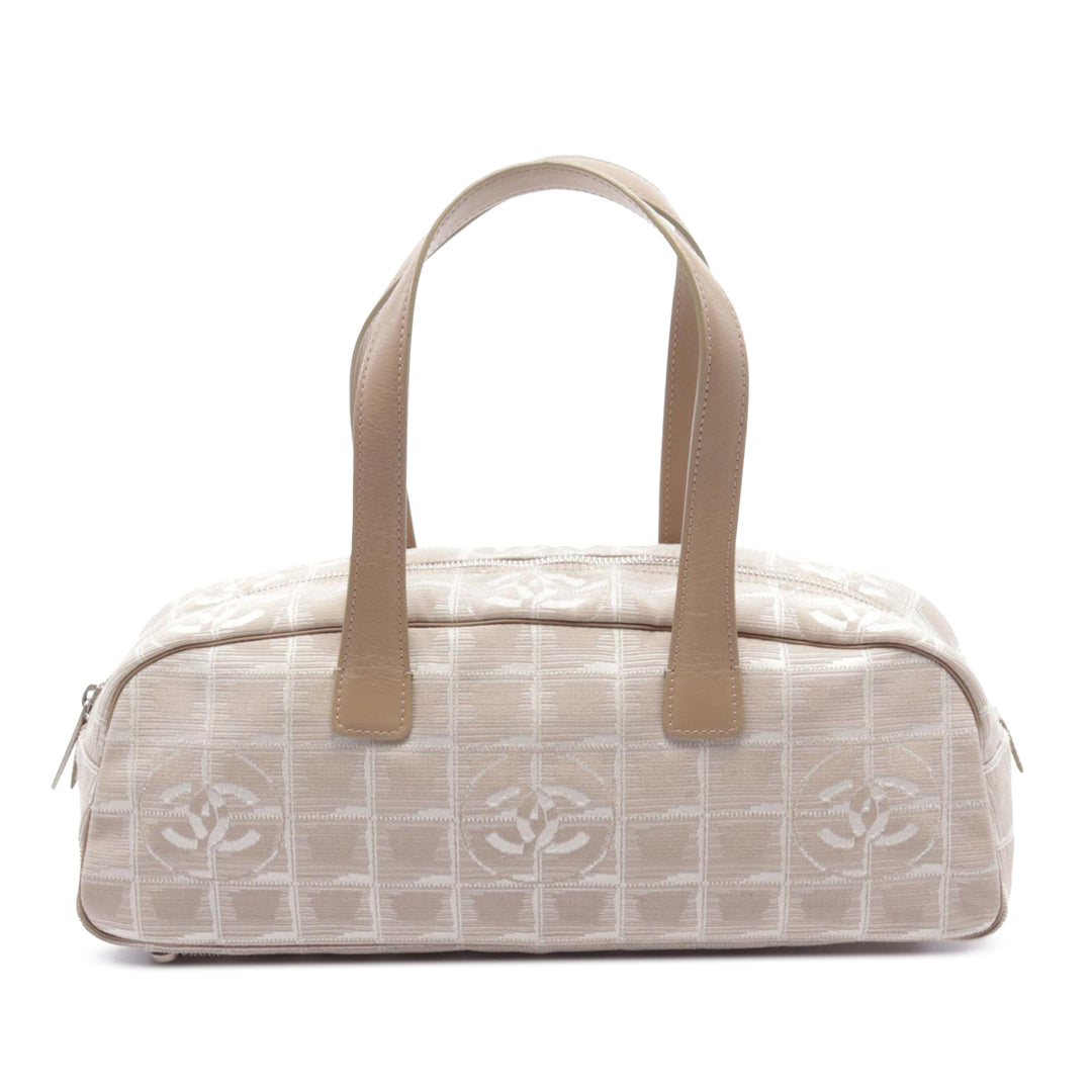 New Travel Line Nylon Handbag Brown - Gaby Paris