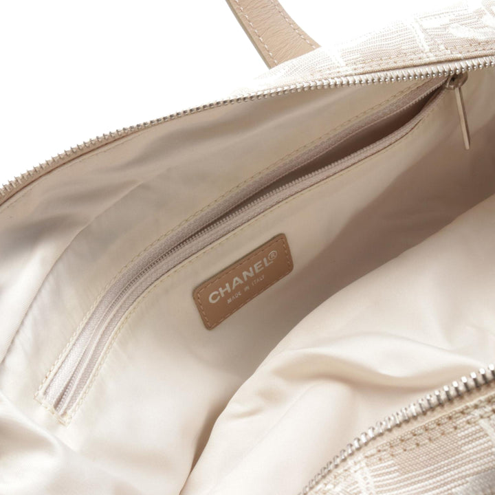 New Travel Line Nylon Handbag Brown - Gaby Paris