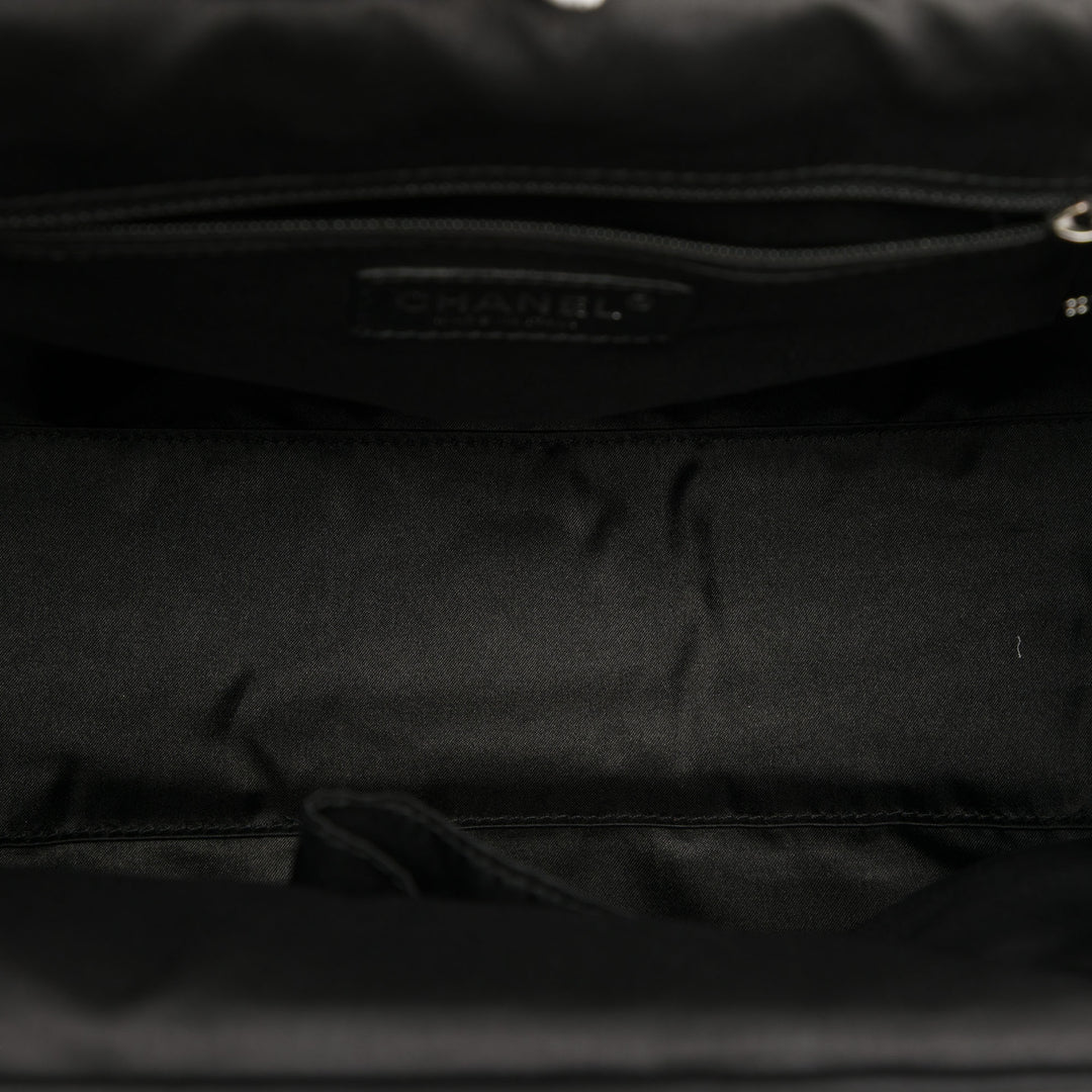Chanel CC Check embossé Velours Belted Side Frame Sac