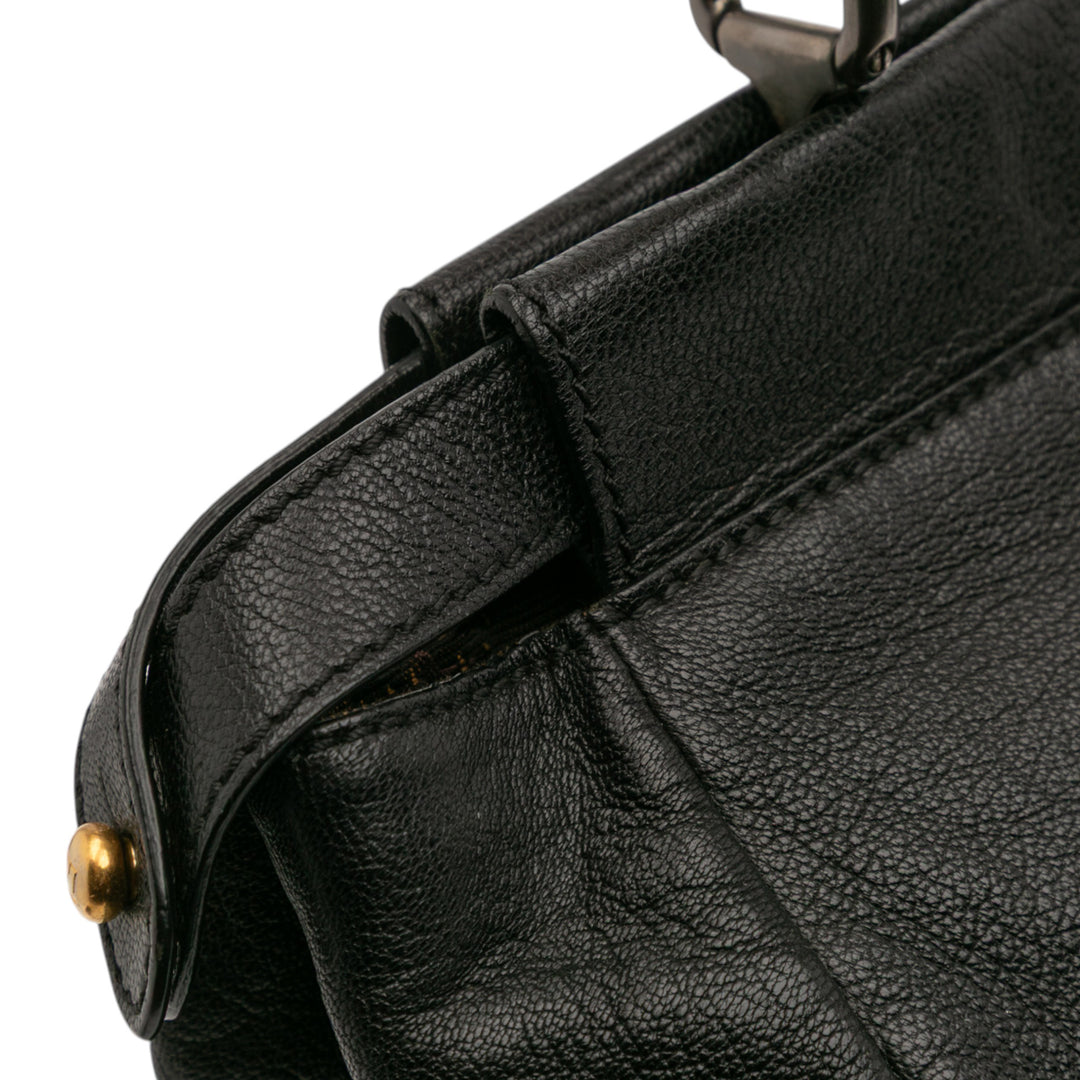 Fendi Large Cuir de chèvre Peekaboo Iconic Sac