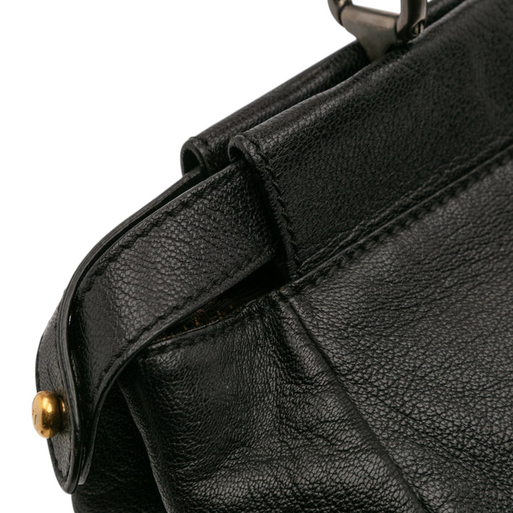 Fendi Large Cuir de chèvre Peekaboo Iconic Sac