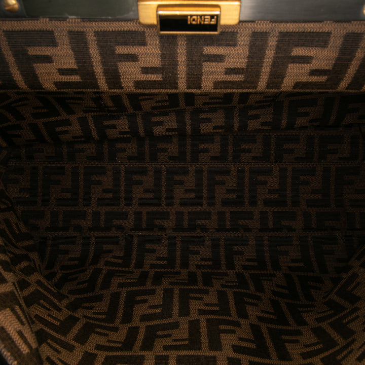 Fendi Large Cuir de chèvre Peekaboo Iconic Sac