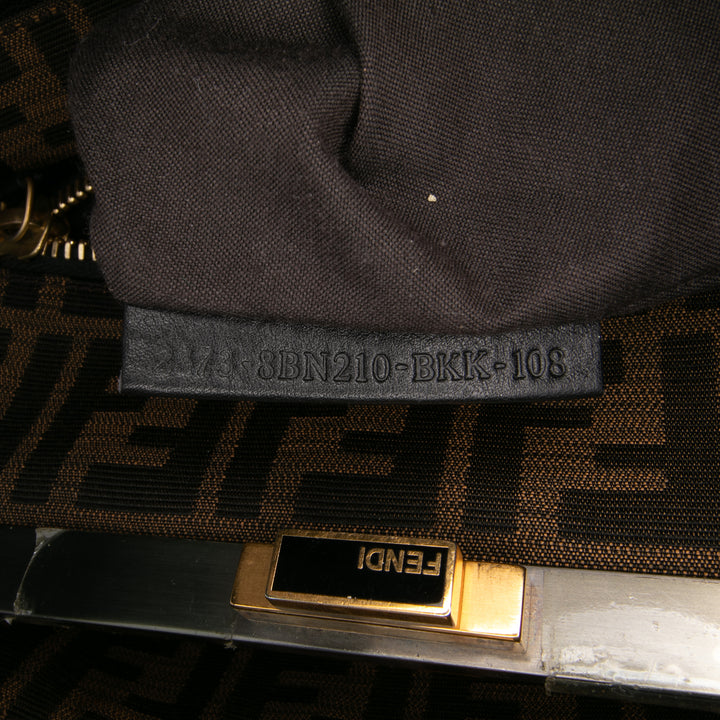 Fendi Large Cuir de chèvre Peekaboo Iconic Sac
