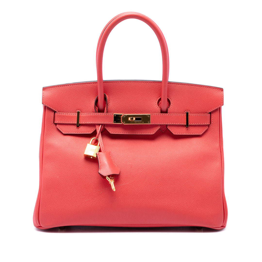 Hermès Clemence Birkin Retourne 30