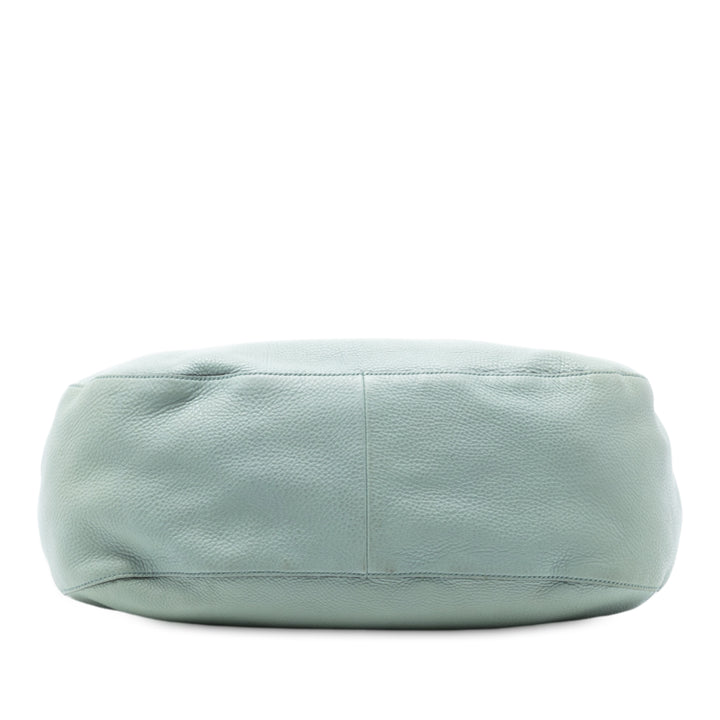 Gucci Medium Pebbled Cuir de veau Twill Cabas