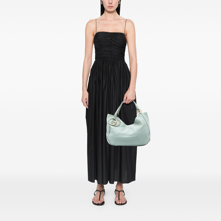 Gucci Medium Pebbled Cuir de veau Twill Cabas