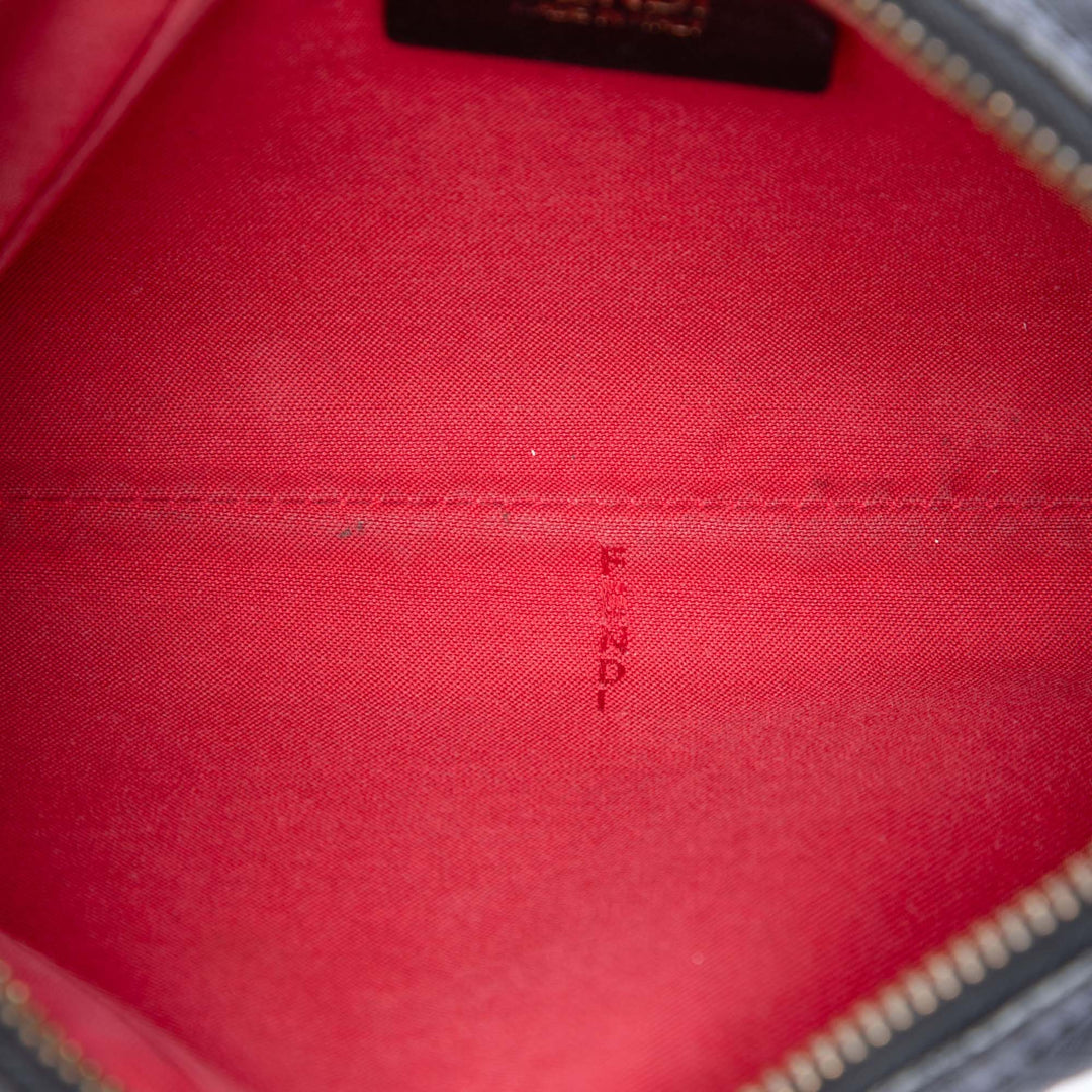 Fendi Zucchino Spalmati Chaîne Pochette Tissu