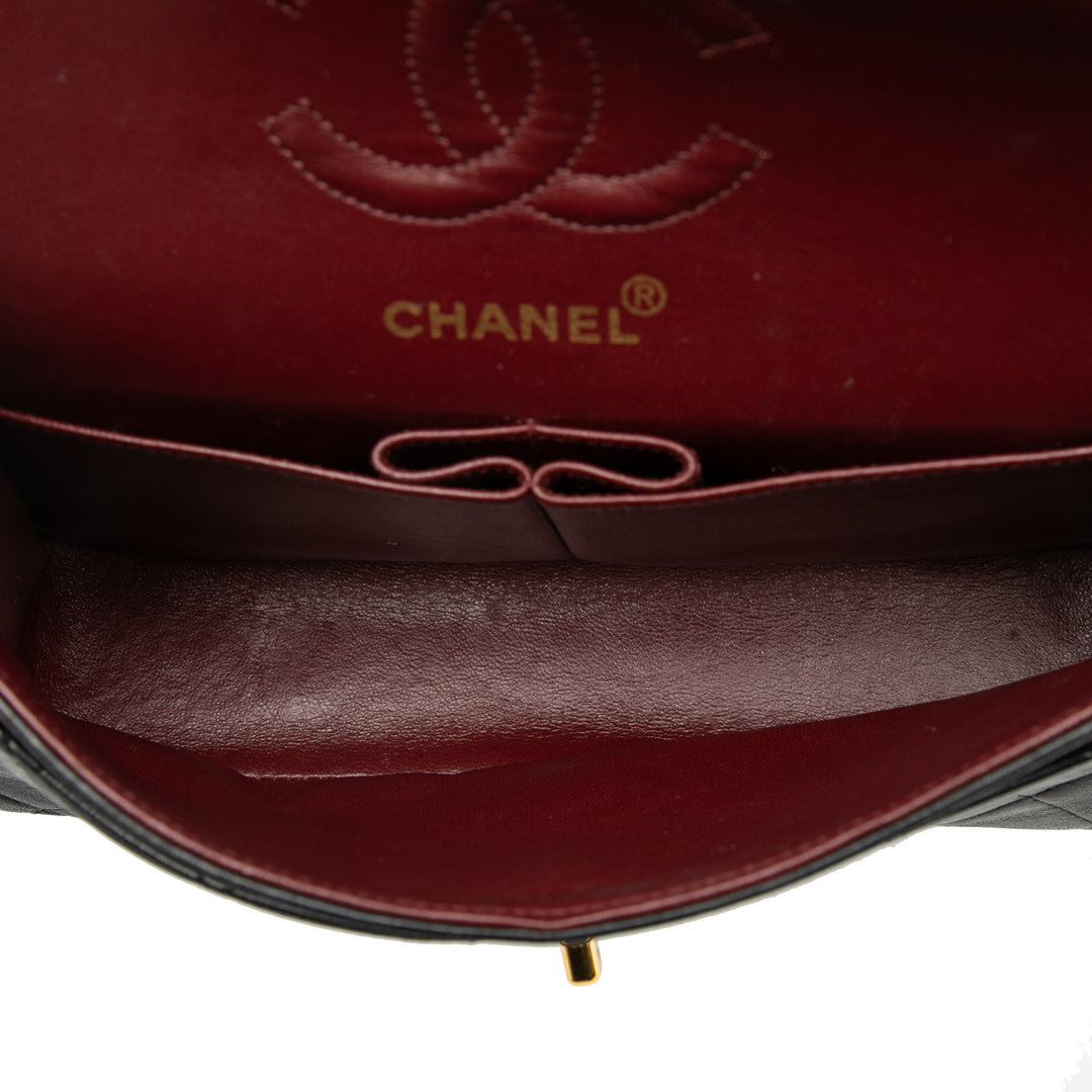 Chanel Small Classic Cuir d’agneau Double rabat