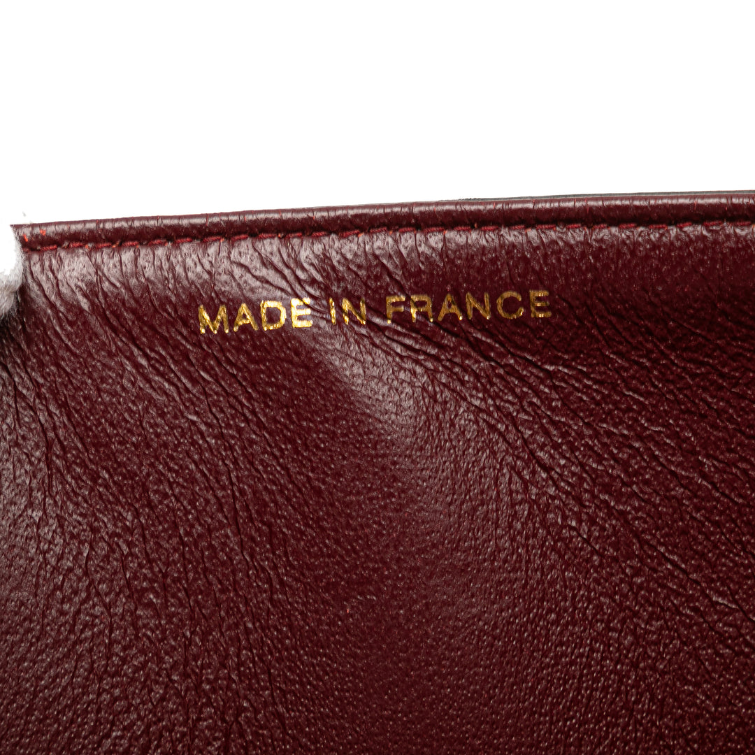 Chanel Medium Classic Cuir d’agneau Double rabat Noir