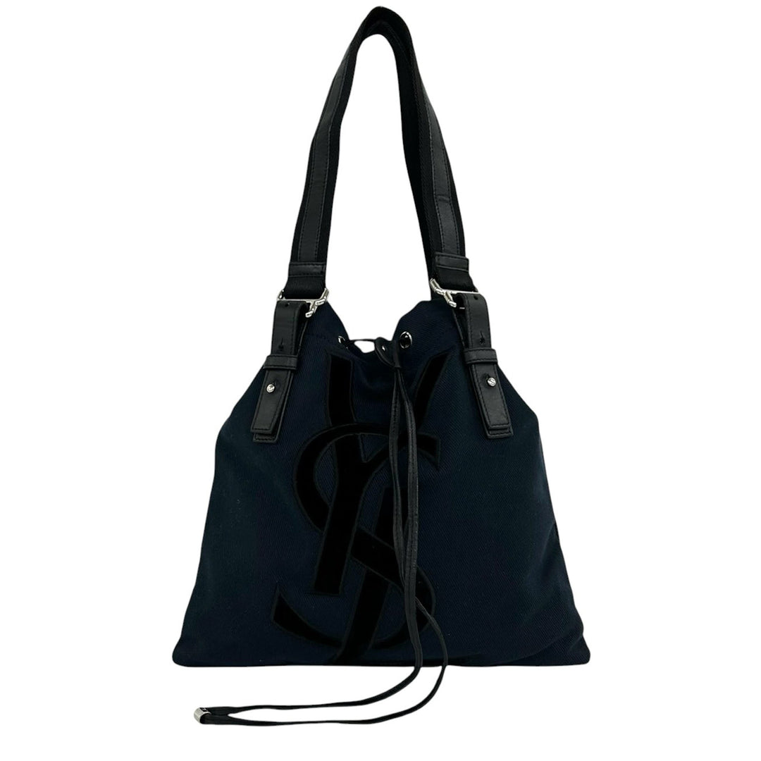 Saint Laurent Kahala Cabas Bleu