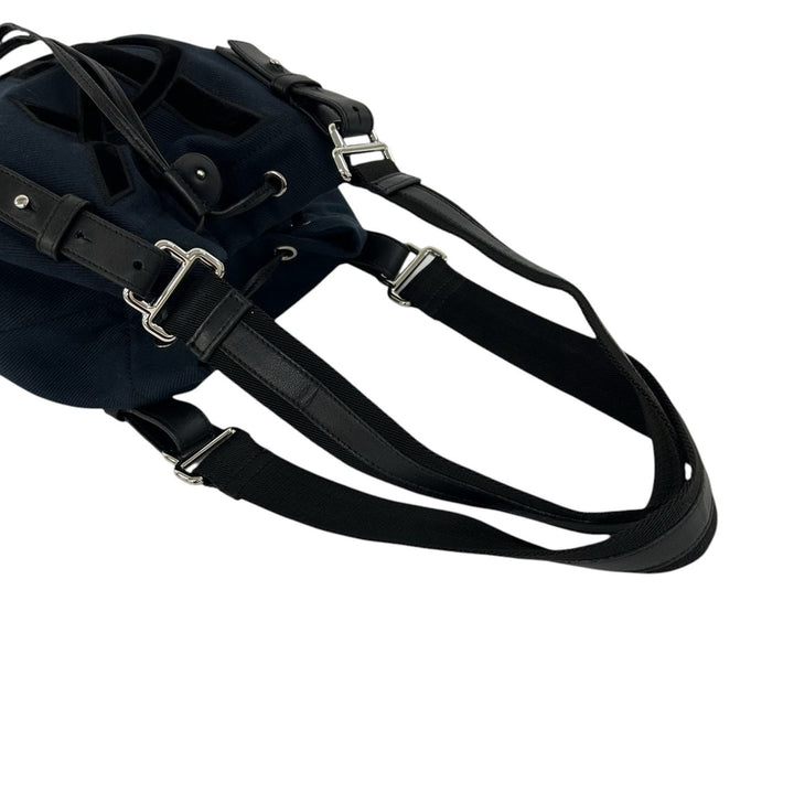 Saint Laurent Kahala Cabas Bleu