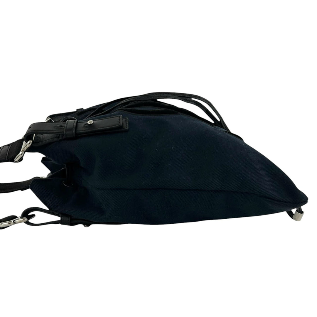 Saint Laurent Kahala Cabas Bleu