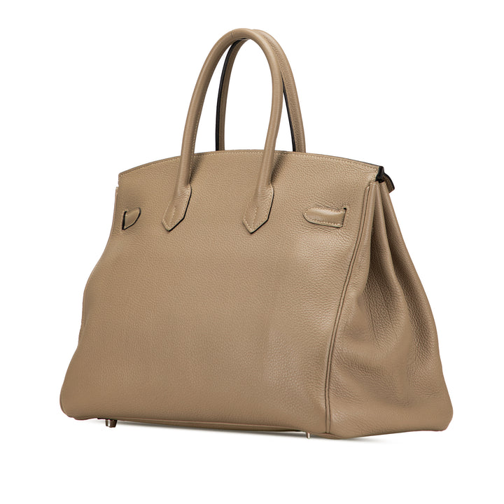 Hermès Togo Birkin Retourne 35 Marron