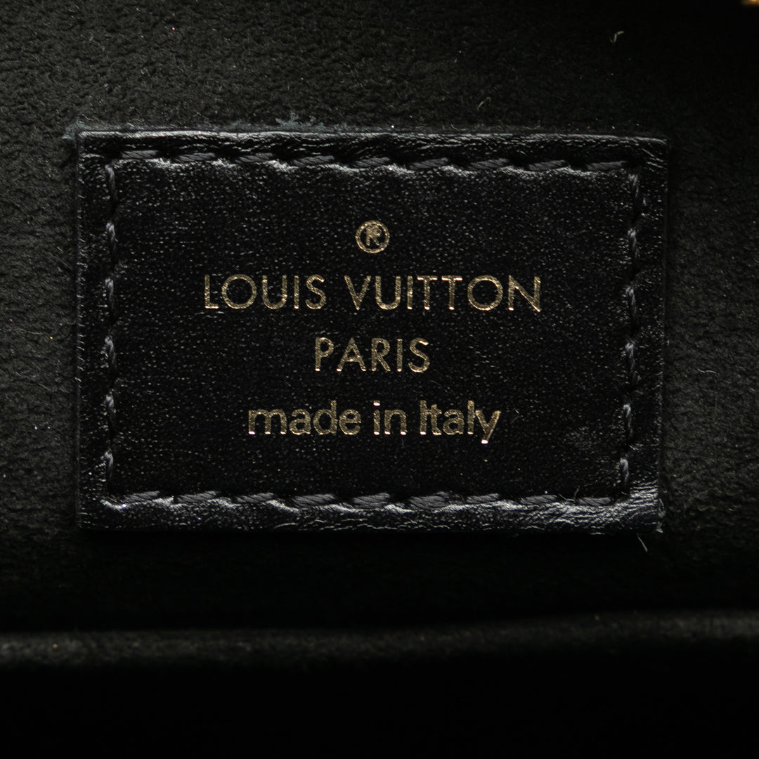 Monogram Vernis Boite Chapeau Souple MM Black - Gaby Paris