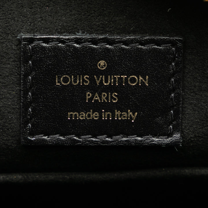 Monogram Vernis Boite Chapeau Souple MM Black - Gaby Paris