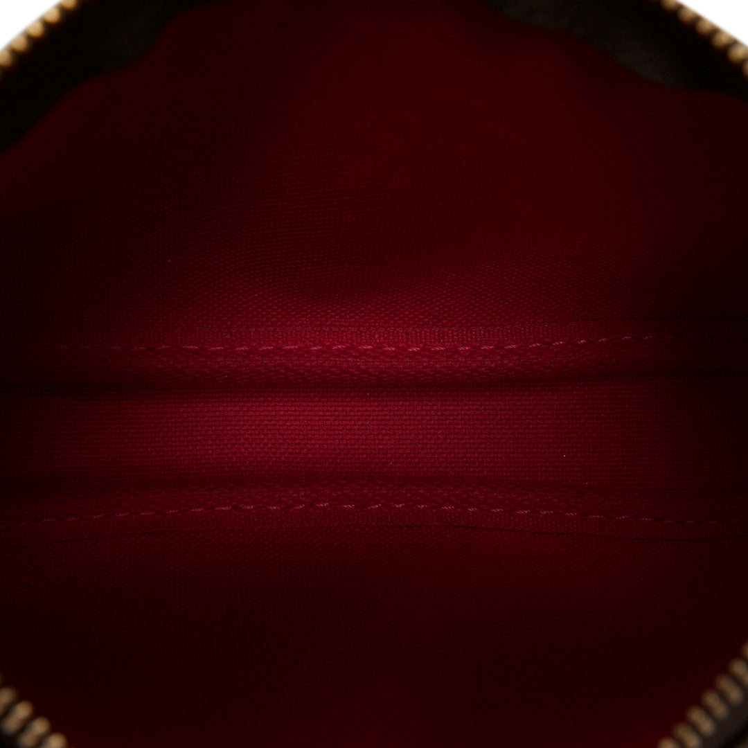 Louis Vuitton Pochette Christmas Animation Courchevel Accessories Monogram Mini Marron – vue 4 – GABY PARIS