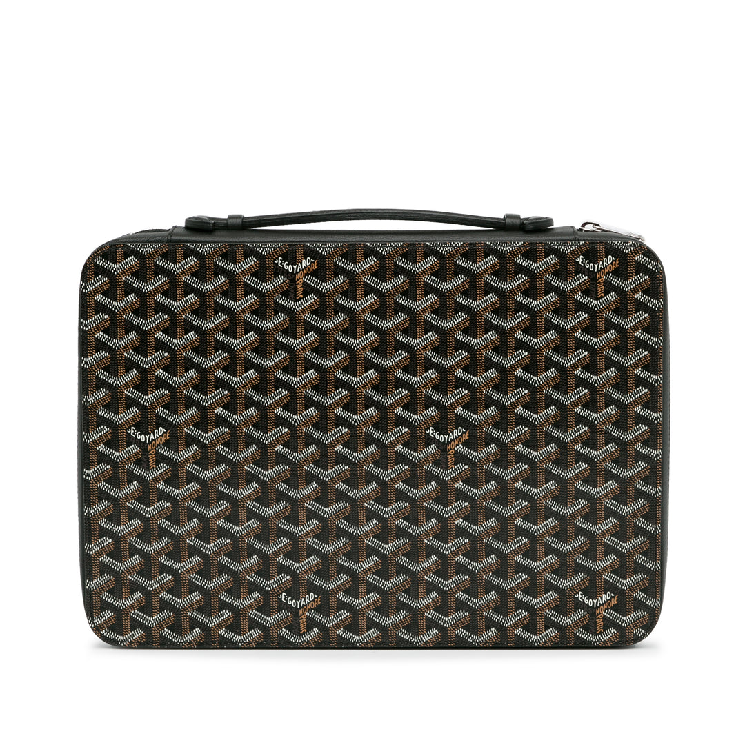 Goyardine Universal Companion Portfolio Black - Gaby Paris