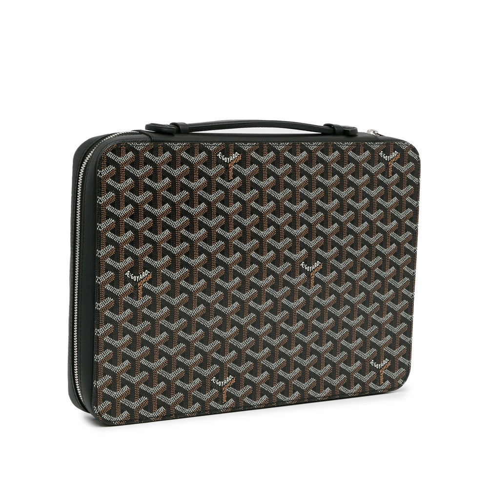 Goyardine Universal Companion Portfolio Black - Gaby Paris