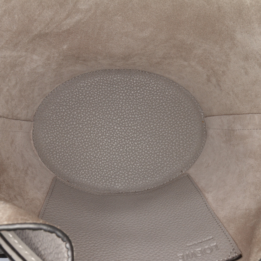 LOEWE Medium Cuir Balloon Bucket Bag Gris – GABY PARIS Authentique