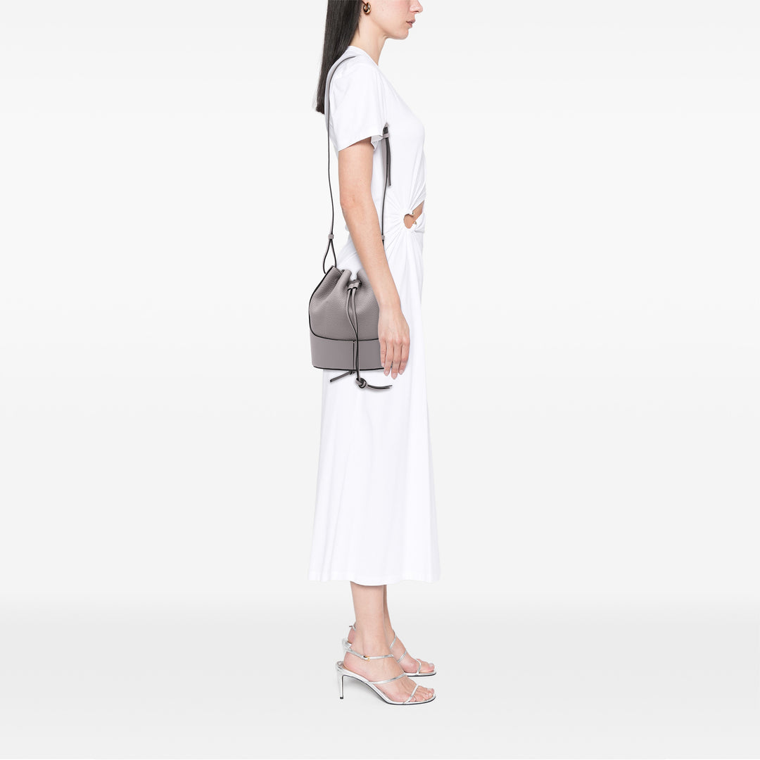 LOEWE Medium Cuir Balloon Bucket Bag Gris – GABY PARIS Authentique