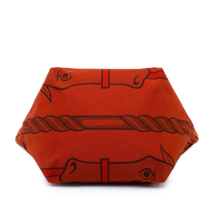 Hermès H Plume Quadrige au Fil Steeple 31 Rouge – vue 3 – GABY PARIS
