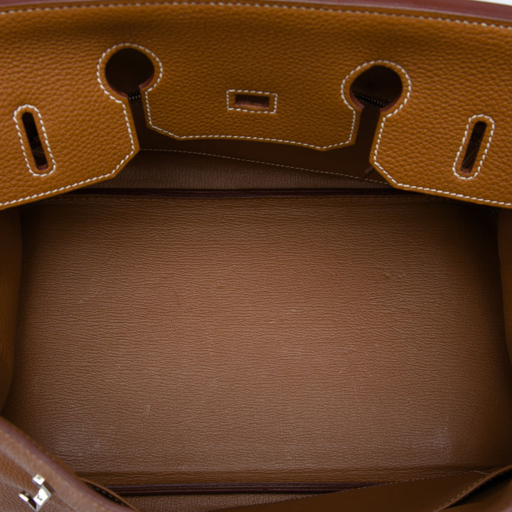 Hermès Birkin Retourne 35 Togo Marron