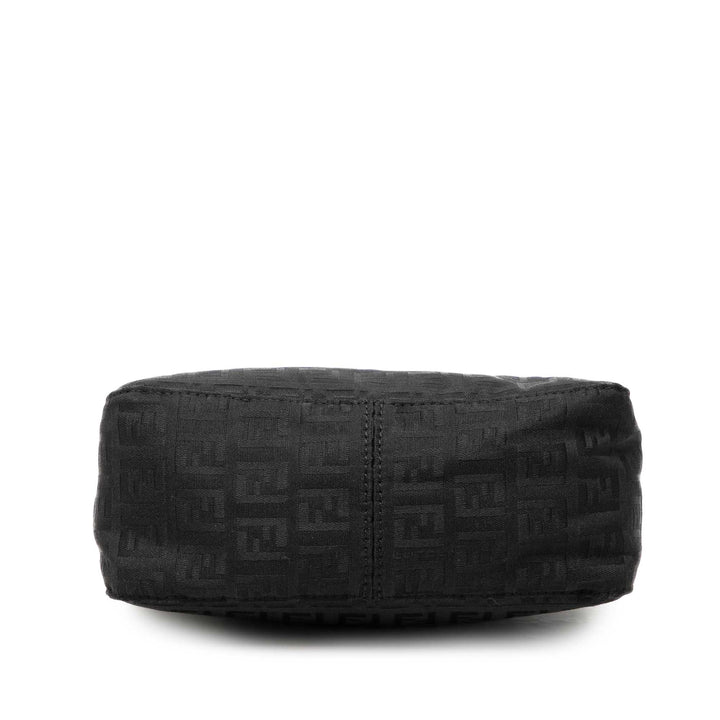 Fendi Sac à main Zucchino Noir – vue 3 – GABY PARIS