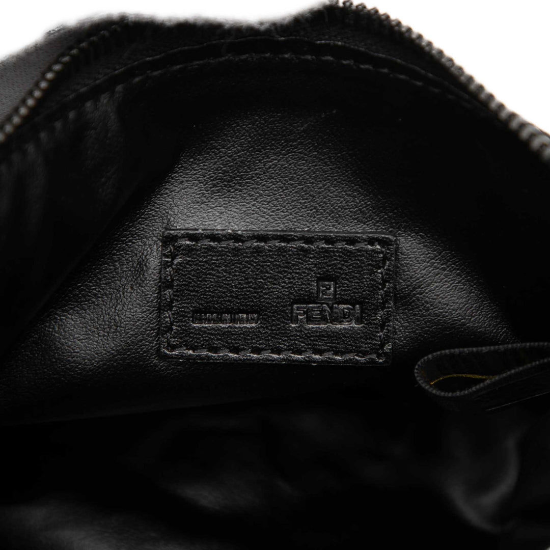 Fendi Sac à main Zucchino Noir – vue 5 – GABY PARIS