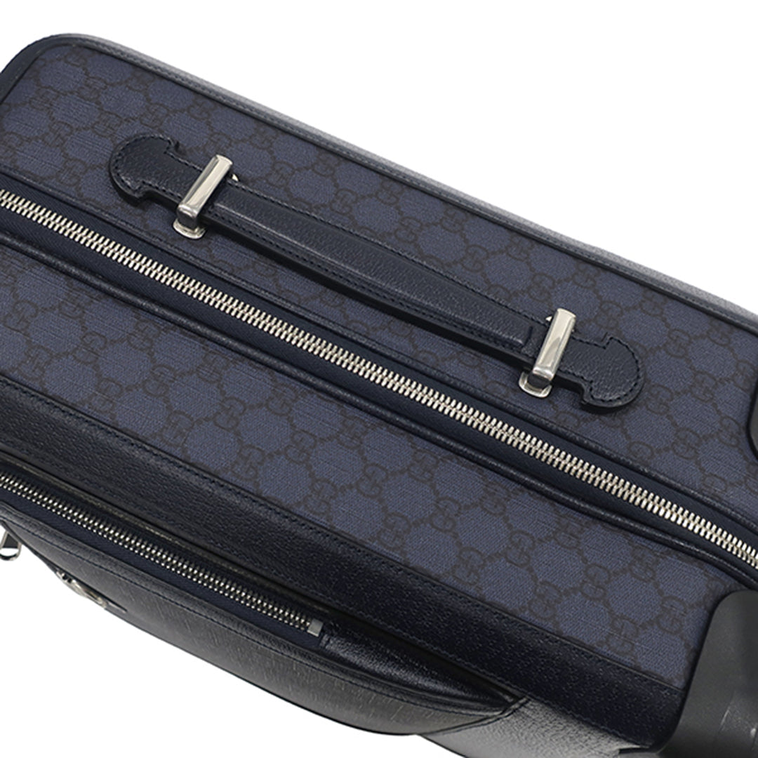 Gucci Small GG Supreme Ophidia Cabin Trolley