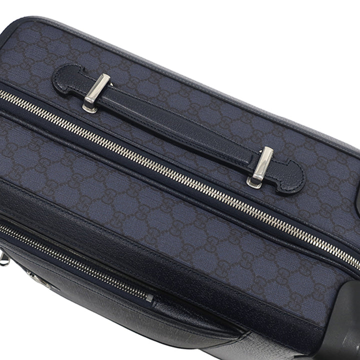 Gucci Small GG Supreme Ophidia Cabin Trolley
