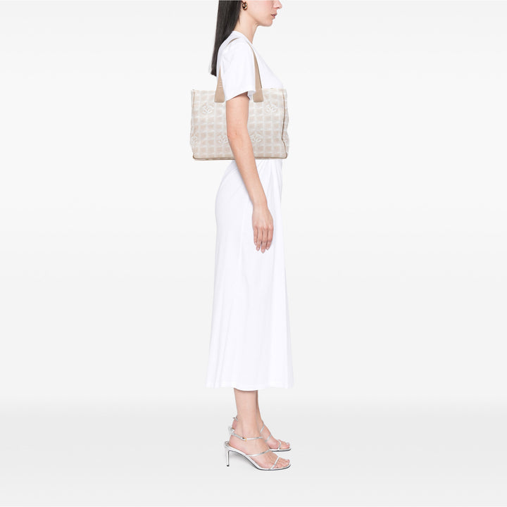 New Travel Line Nylon Tote Brown - Gaby Paris