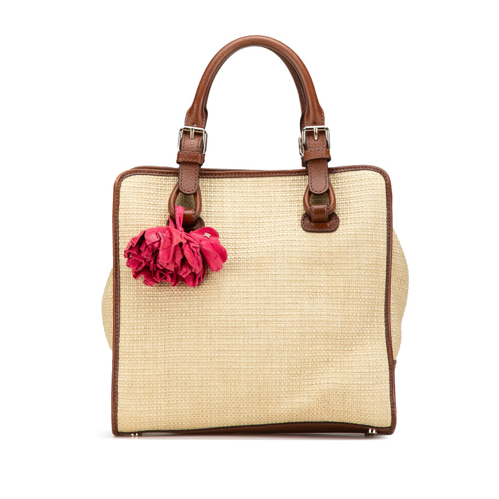 Straw Handbag Brown - Gaby Paris