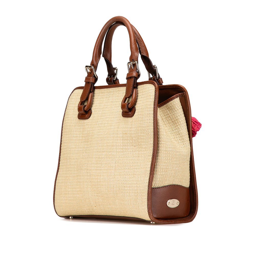 Straw Handbag Brown - Gaby Paris