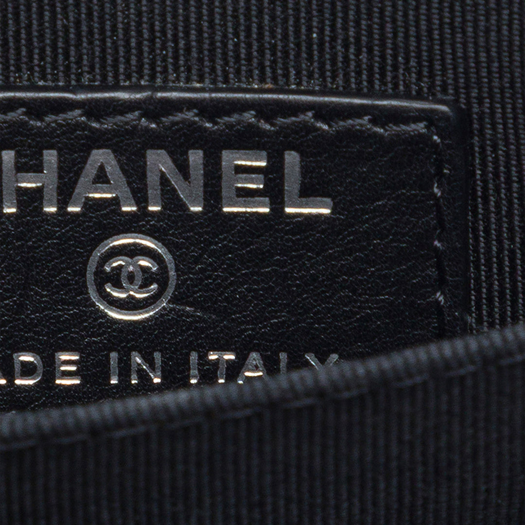 Chanel CC Cuir de veau Phone Holder Sac porté croisé