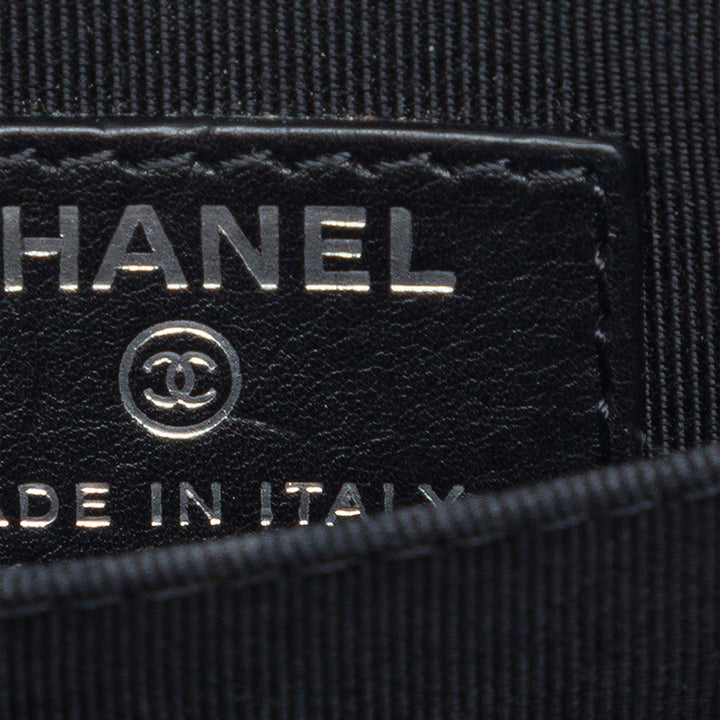 Chanel CC Cuir de veau Phone Holder Sac porté croisé
