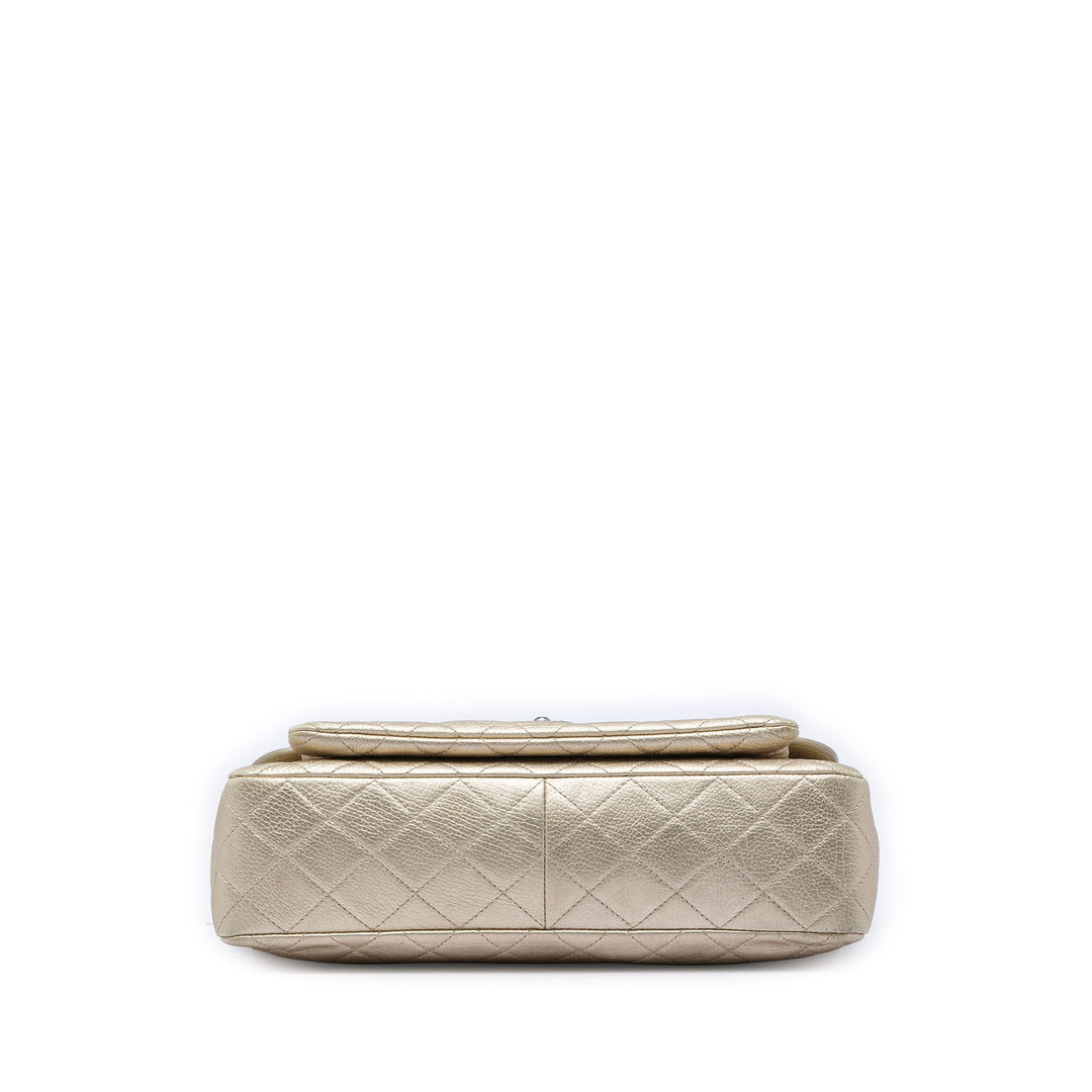 Chanel Paris Dubai Metallic Cuir de veau à rabat