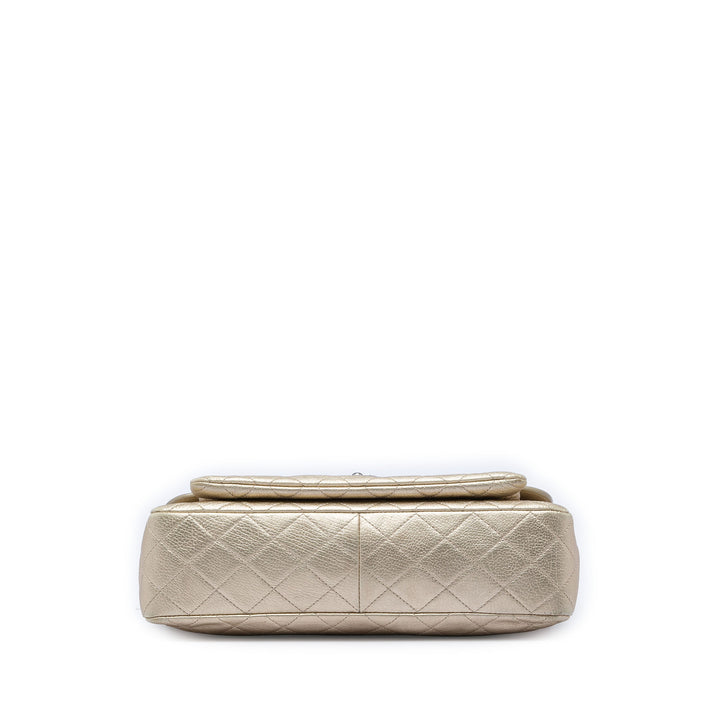 Chanel Paris Dubai Metallic Cuir de veau à rabat