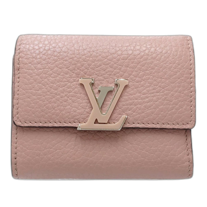 Louis Vuitton Taurillon Capucines Compact Portefeuille