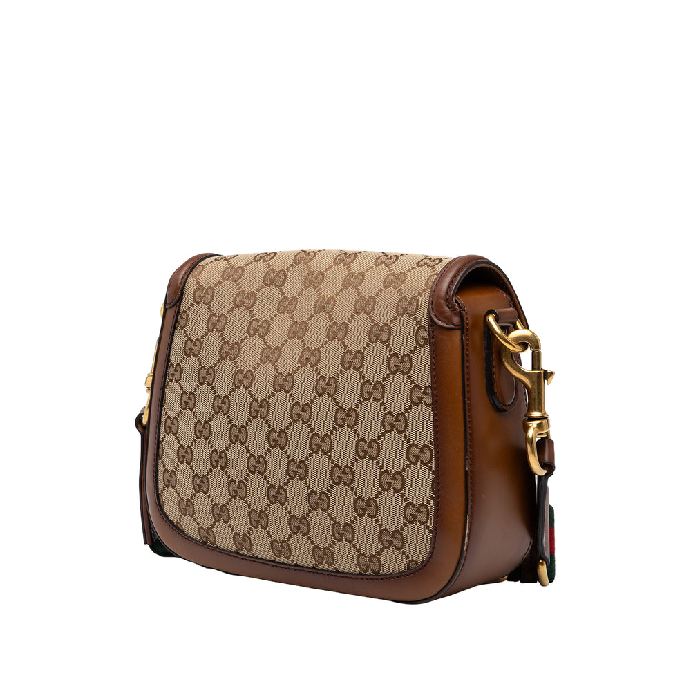 Gucci Sac bandoulière GG Lady Web Moyen Beige – vue 2 – GABY PARIS