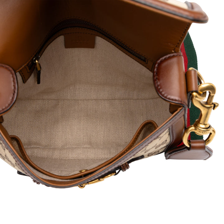 Gucci Sac bandoulière GG Lady Web Moyen Beige – vue 4 – GABY PARIS