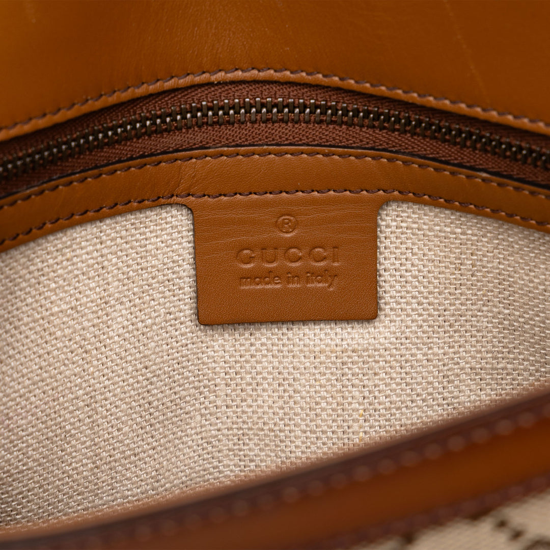 Gucci Sac bandoulière GG Lady Web Moyen Beige – vue 5 – GABY PARIS