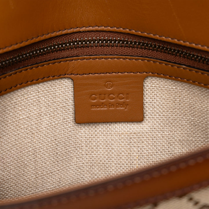 Gucci Sac bandoulière GG Lady Web Moyen Beige – vue 5 – GABY PARIS