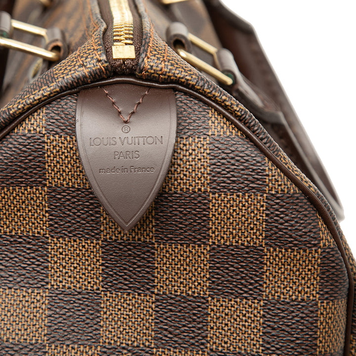 Louis Vuitton Speedy 25 Toile Damier Ébène