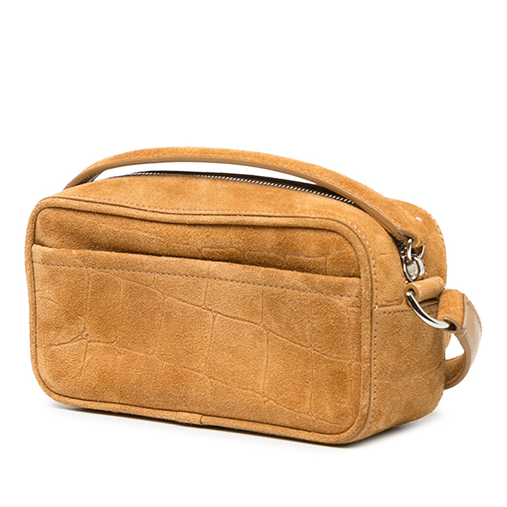 Jacquemus Sac à main Croc embossé Le Baneto Marron – vue 2 – GABY PARIS