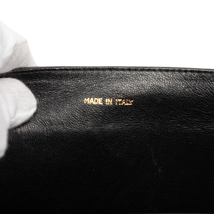 Chanel CC Matelassé Cuir d’agneau Rabat intégral