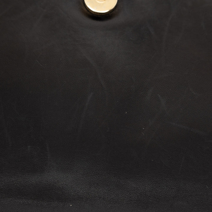 Chanel CC Matelassé Cuir d’agneau Rabat intégral